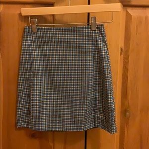 Brandy plaid skirt!